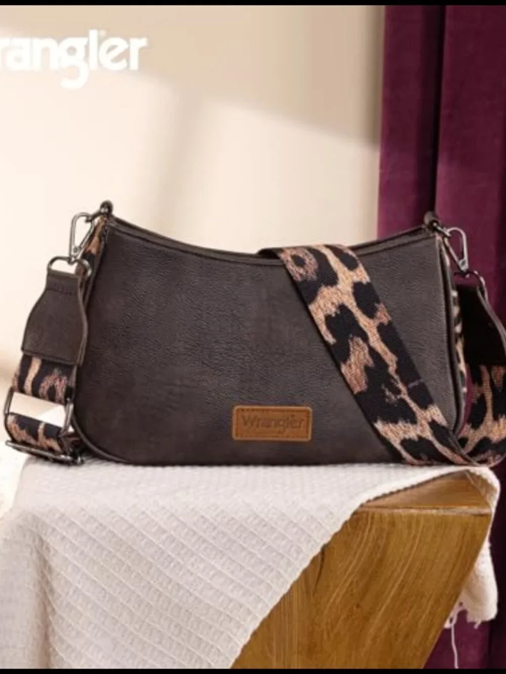 Wrangler Shoulder Bag Western Small Purse Hobo Handbag